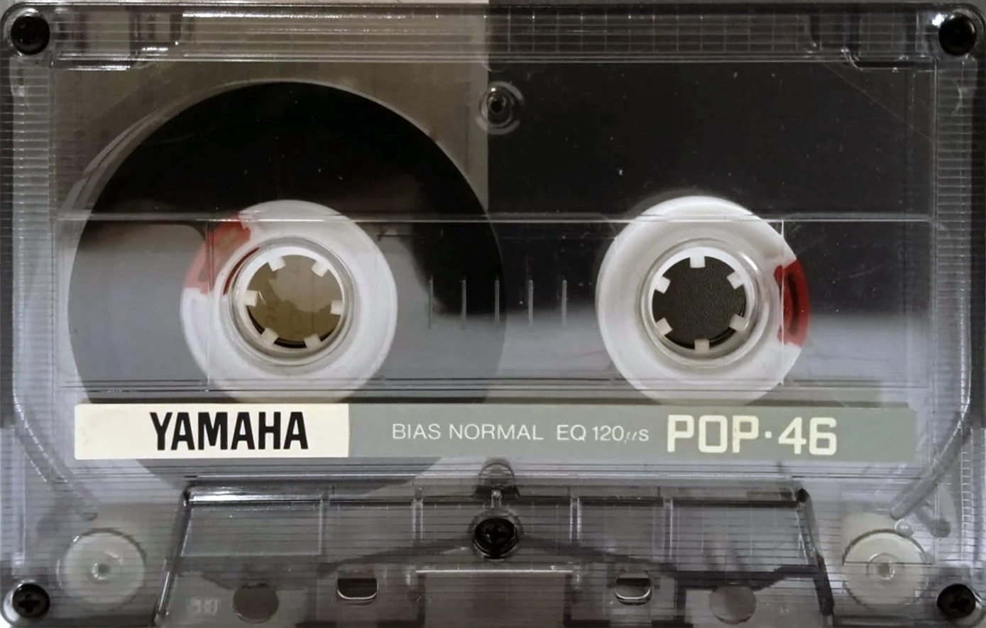 Compact Cassette Yamaha POP 46 Type I Normal 1986 Japan