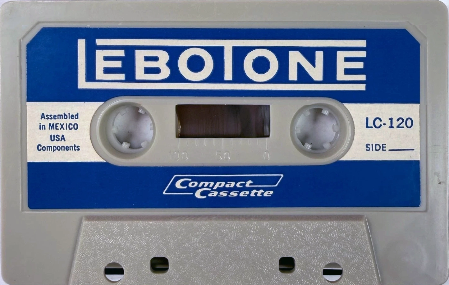 Compact Cassette LeBotone LC 120 Type I Normal 1969 USA