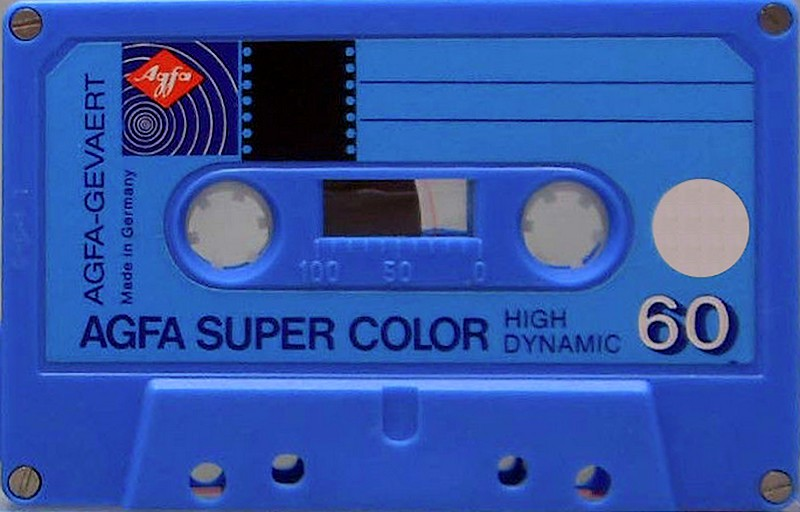 Compact Cassette: AGFA  - SUPER COLOR 60