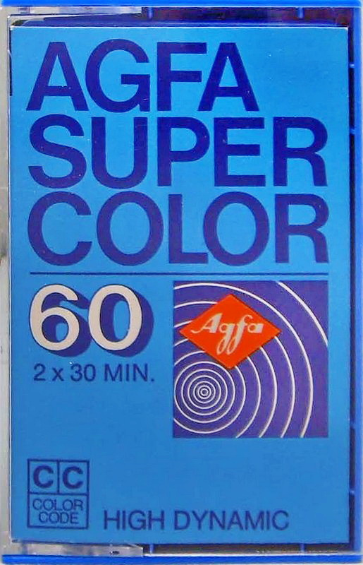 Compact Cassette: AGFA  - SUPER COLOR 60