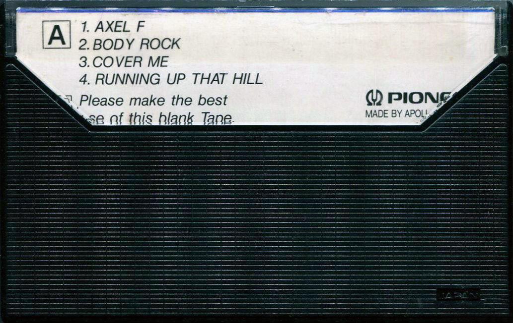 Compact Cassette Pioneer ""CD" CarryCom" Demonstration Tape 1986 Japan