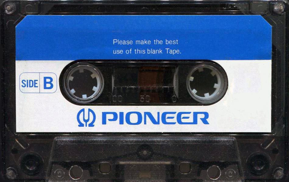 Compact Cassette Pioneer ""CD" CarryCom" Demonstration Tape 1986 Japan