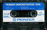 Compact Cassette Pioneer ""CD" CarryCom" Demonstration Tape 1986 Japan