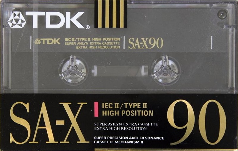 Compact Cassette: TDK  - SA-X 90