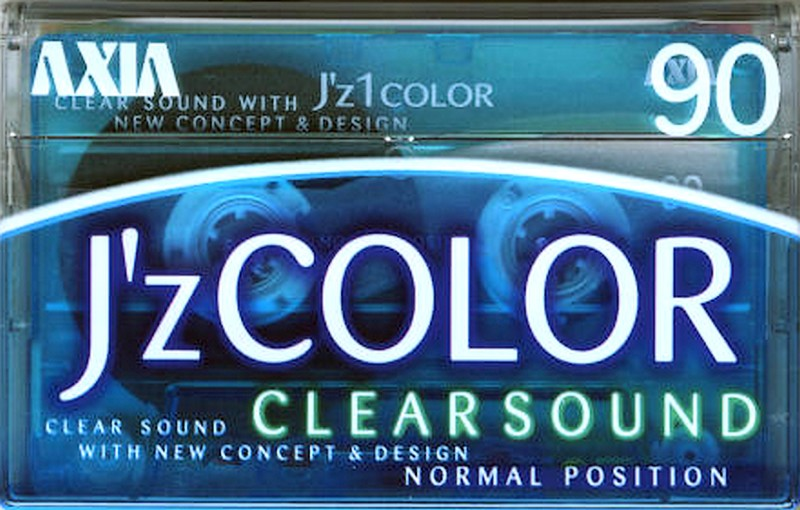 Compact Cassette AXIA J`z 1 Color 90 "JZ1J 90" Type I Normal 2002 Japan