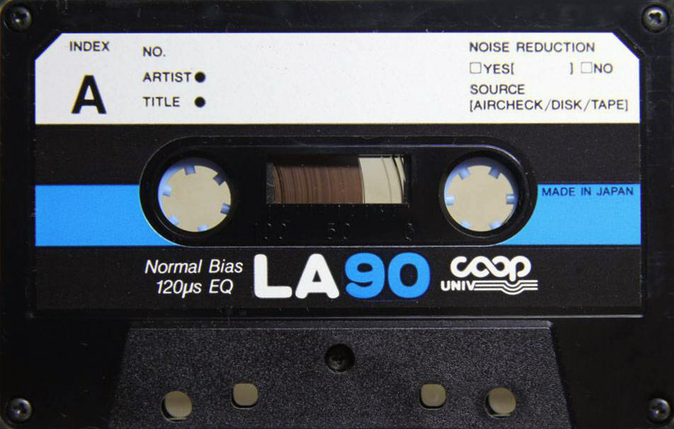 Compact Cassette CO-OP LA 90 Type I Normal 1977 Japan