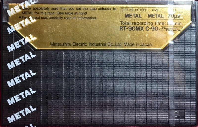 Compact Cassette: Matsushita Technics - MX 90