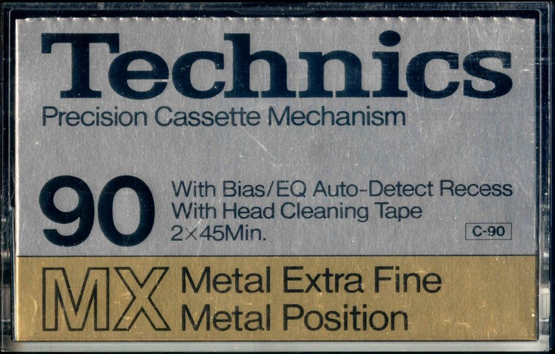 Compact Cassette: Matsushita Technics - MX 90