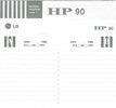Compact Cassette LG HP 90 Type I Normal 1996 Europe