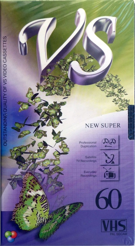 VHS, Video Home System VS New Super 60 Type I Normal Russia