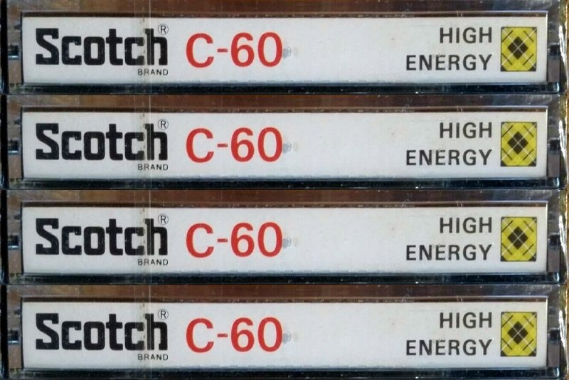 Compact Cassette: 3M Scotch - High Energy 60