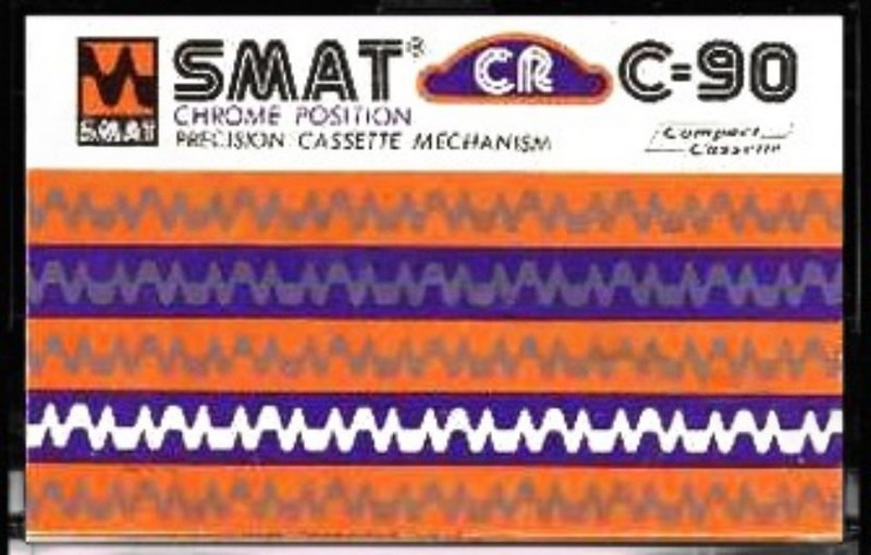 Compact Cassette Smat CR 90 Type II Chrome 1976 Europe