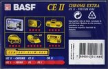 Compact Cassette BASF CE II Chrome Extra 60 Type II Chrome 1997 Brazil
