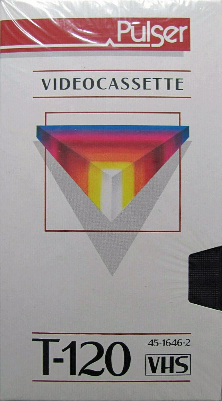 VHS, Video Home System Pulser 120 Type I Normal 1993 Canada
