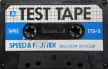 Compact Cassette Tapex TT "TTS-3 Speed & Flutter" Test Cassette 1980 Japan