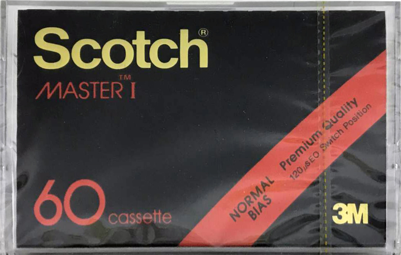 Compact Cassette Scotch Master I 60 Type I Normal 1981 Japan
