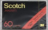 Compact Cassette Scotch Master I 60 Type I Normal 1981 Japan