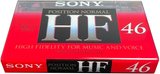 Compact Cassette Sony HF 46 Type I Normal 1996 Europe