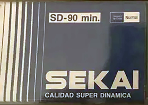 Compact Cassette Sekai SD 90 Type I Normal 1983 Latin America