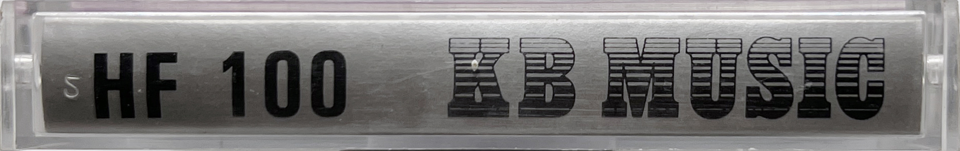 Compact Cassette KB Music HF 100 "Special casque" Type I Normal 1984 France