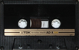 Compact Cassette TDK AD-X 54 Type I Normal 1982 Japan