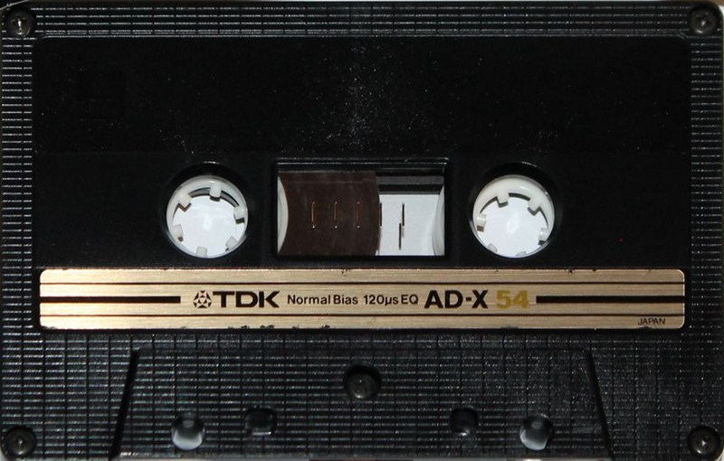 Compact Cassette: TDK  - AD-X 54