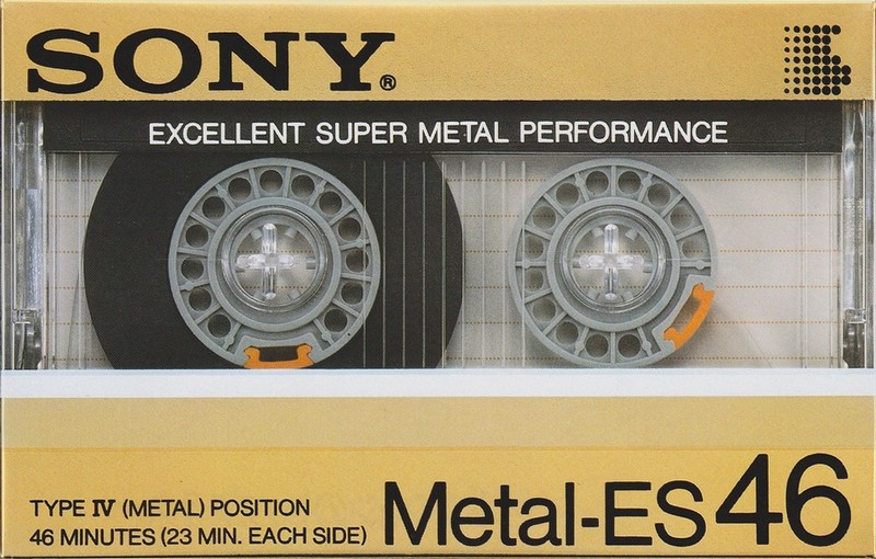 Compact Cassette: Sony  - Metal-ES 46