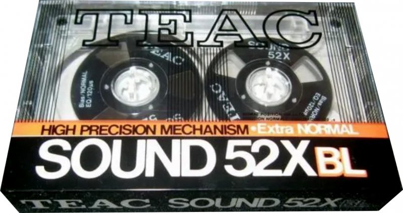 Compact Cassette:  Teac - SOUND 52X 52