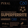 Compact Cassette Pyral 60 "Superferrite" Type I Normal 1979 UK