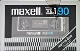 Compact Cassette Maxell XLI 90 Type I Normal 1978 Japan