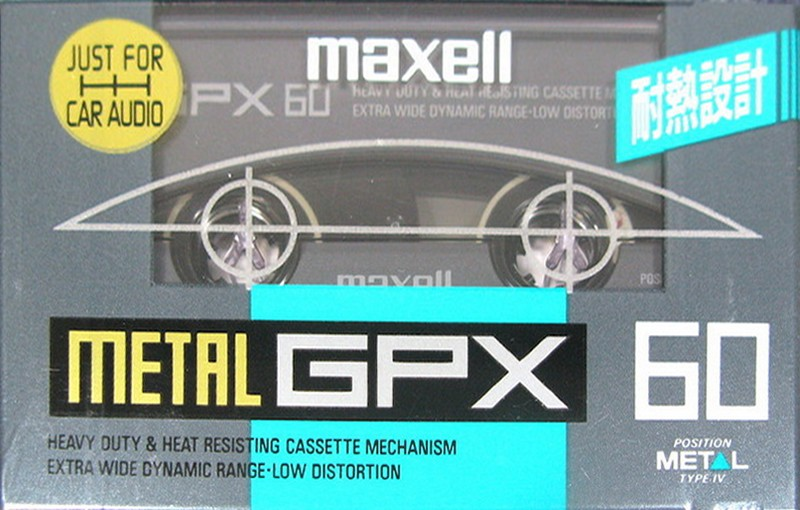 Compact Cassette: Maxell / Hitachi Maxell - GPX 60