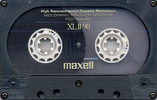 Compact Cassette Maxell XLII 90 Type II Chrome 1989 USA
