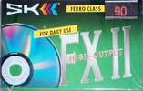 Compact Cassette SK FX II 90 Type I Normal 1996 Europe