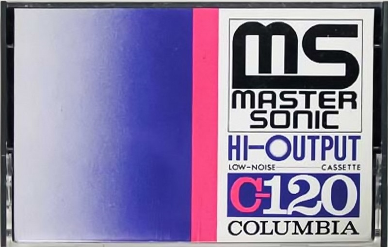 Compact Cassette Columbia MS 120 "Master Sonic" Type I Normal 1972 Japan