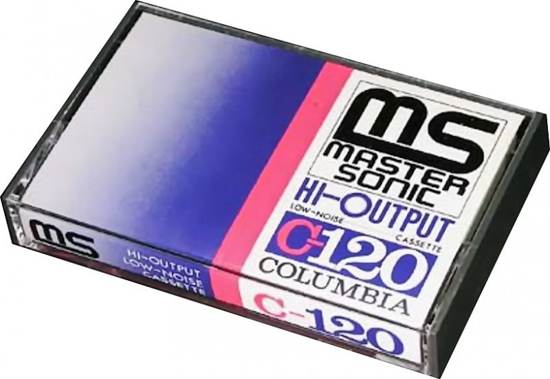 Compact Cassette Columbia MS 120 "Master Sonic" Type I Normal 1972 Japan