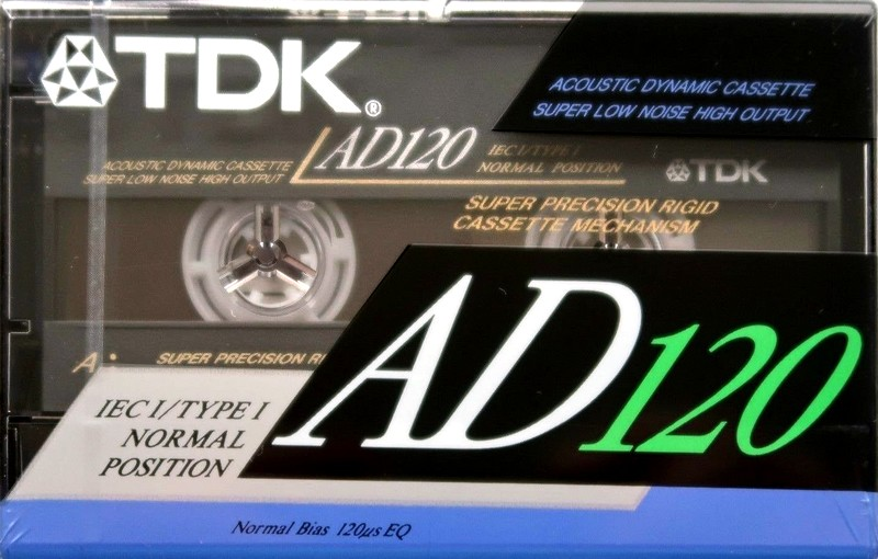 Compact Cassette: TDK  - AD 120