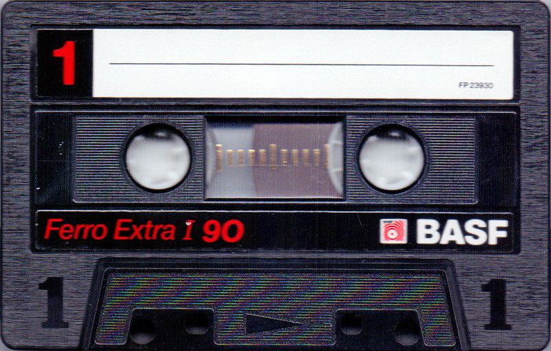 Compact Cassette BASF Ferro Extra I 90 Type I Normal 1988 Europe