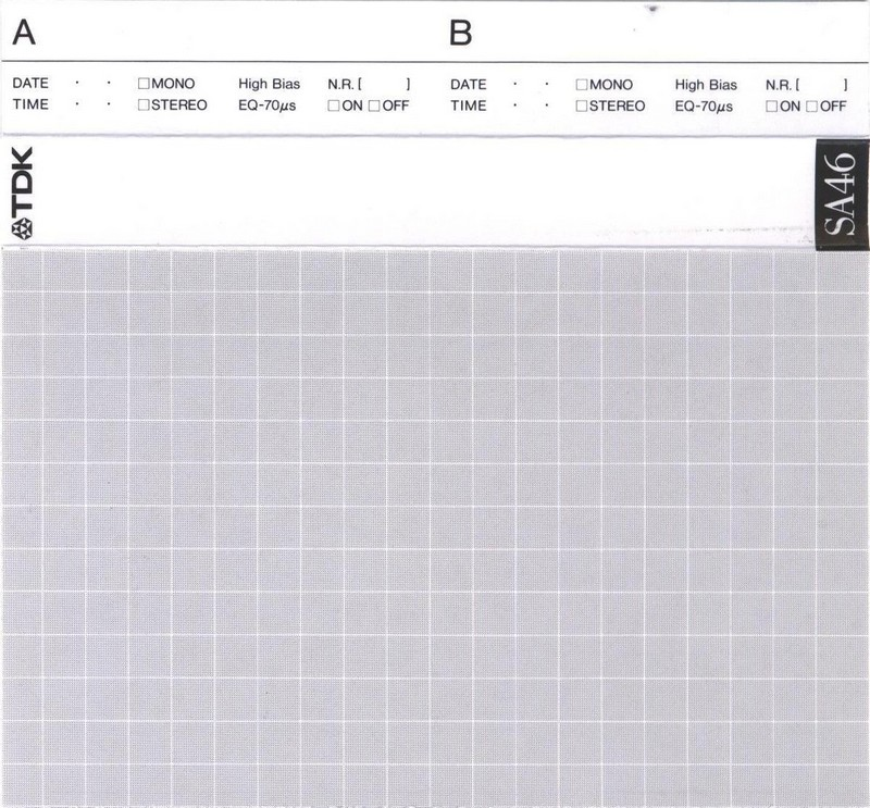 Compact Cassette: TDK  - SA 46