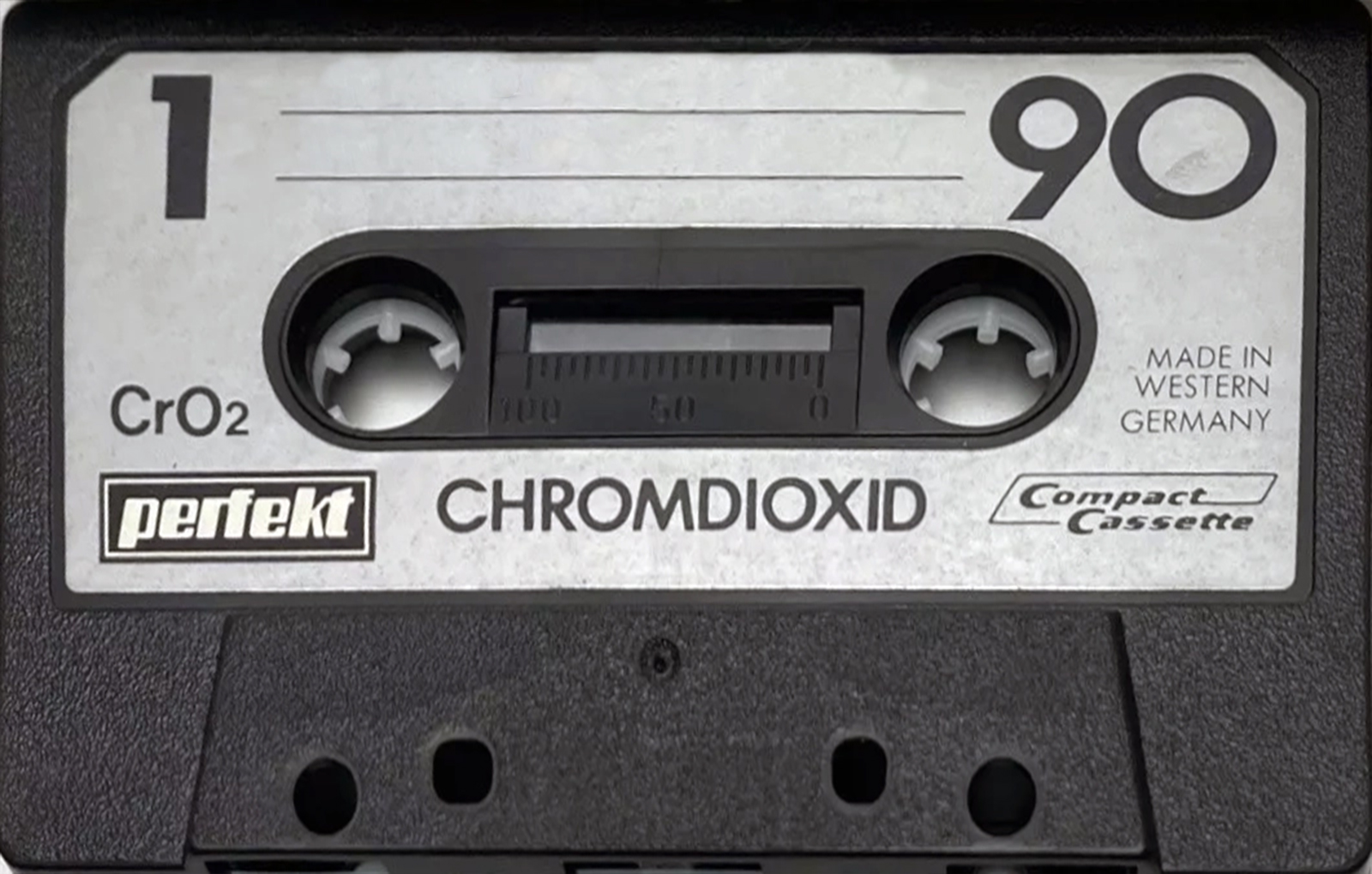 Compact Cassette Perfekt 90 Type II Chrome 1976 Europe