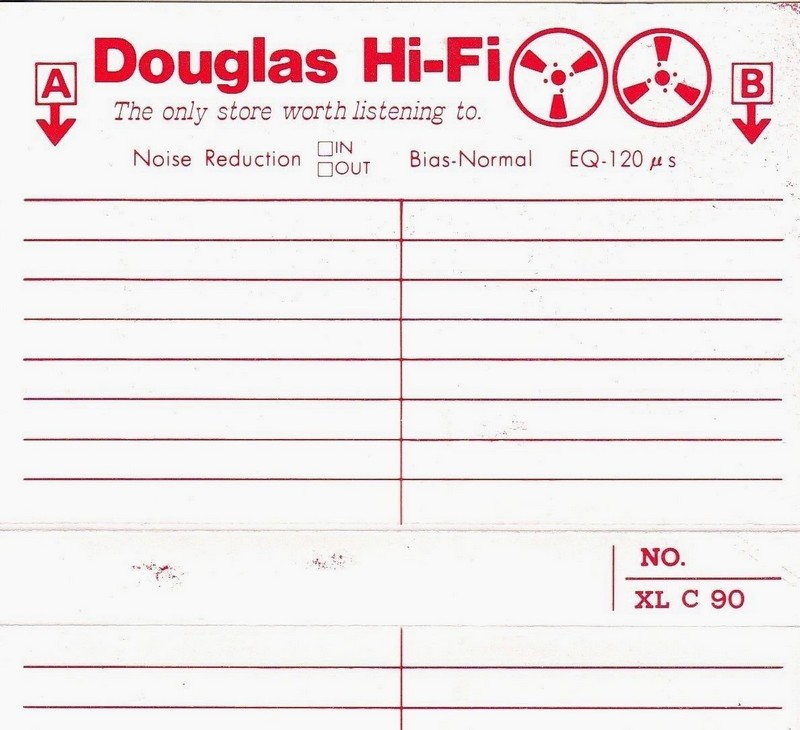 Compact Cassette:  Douglas Hi-Fi - XL 90