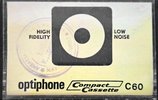 Compact Cassette Optiphone 60 Type I Normal France