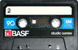 Compact Cassette BASF Studio Series 90 Type I Normal 1978 USA