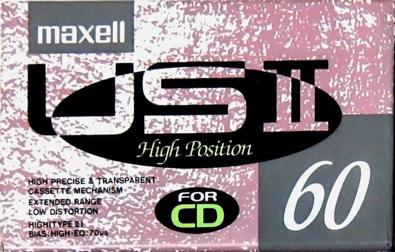 Compact Cassette: Maxell / Hitachi Maxell - US II 60