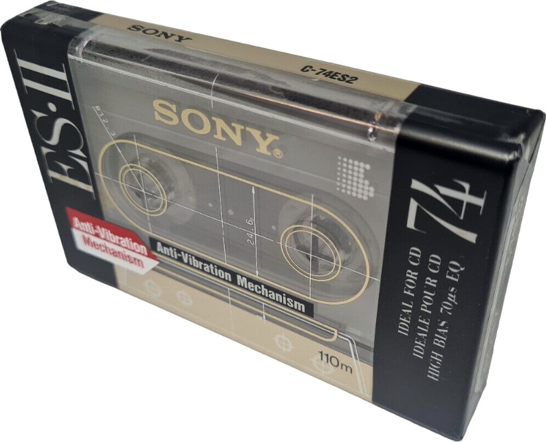 Compact Cassette: Sony  - ES-II 74