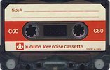 Compact Cassette Winfield 60 "audition" Type I Normal 1979 Italy