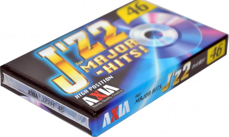 Compact Cassette AXIA J`z 2 46 "JZ2H 46" Type II Chrome 1998 Japan