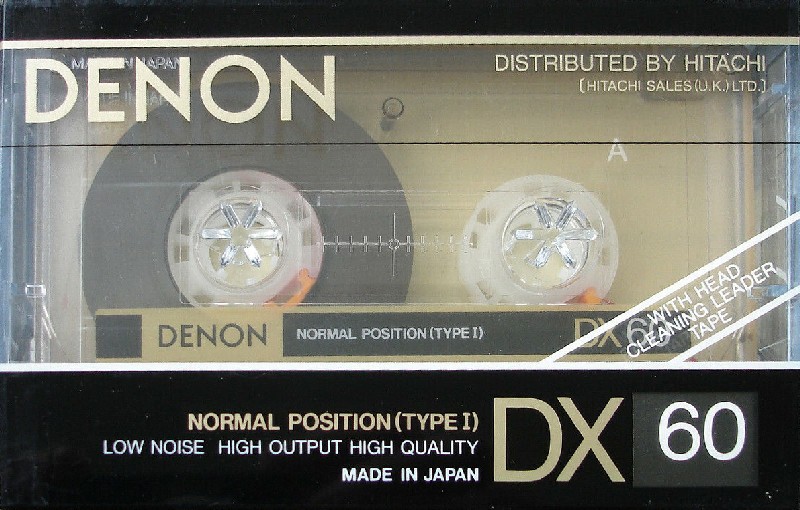 Compact Cassette: Nippon Columbia / Denon Denon - DX 60