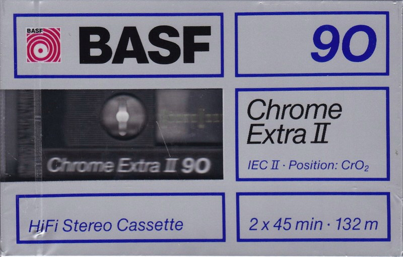 Compact Cassette: BASF  - Chrome Extra II 90