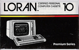 Compact Cassette Loran 10 Computer Cassette 1985 USA