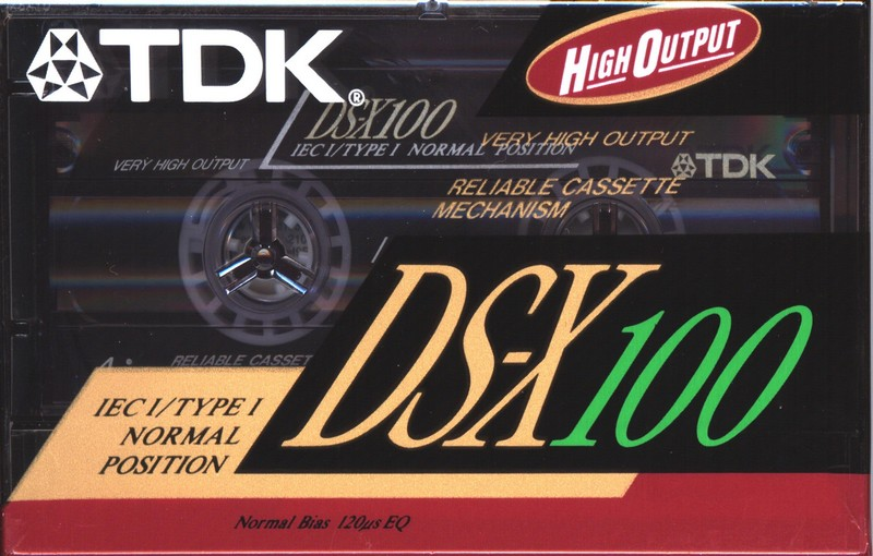 Compact Cassette: TDK  - DS-X 100